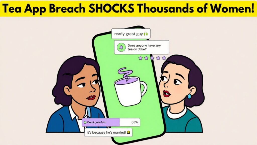 Tea App Breach SHOCKS Thousands of Women!-min