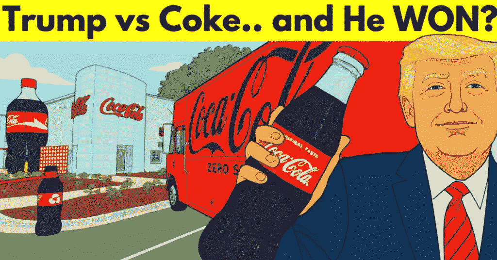 Trump changed Coke